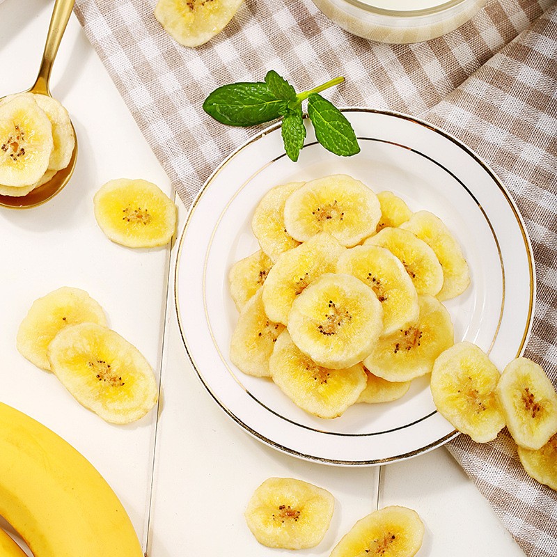 Banana Slices Manufacturer - Preserved Fruit Snacks