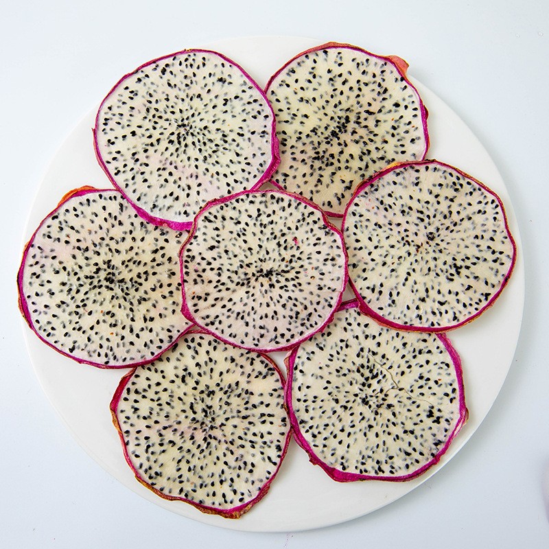 White Dragon Fruit Factory - Heart Slices Natural