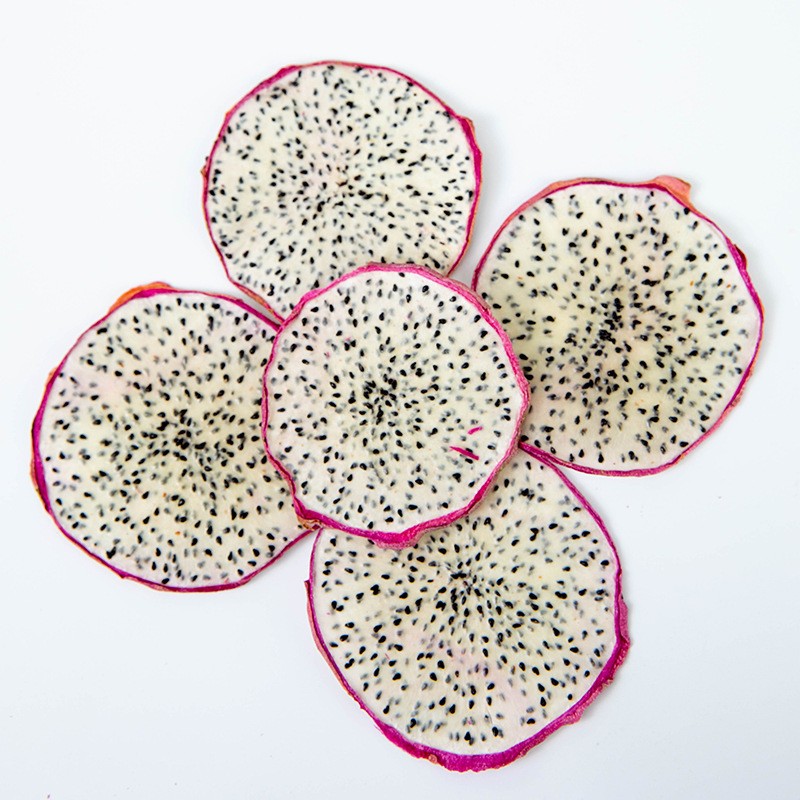 White Dragon Fruit Factory - Heart Slices Natural