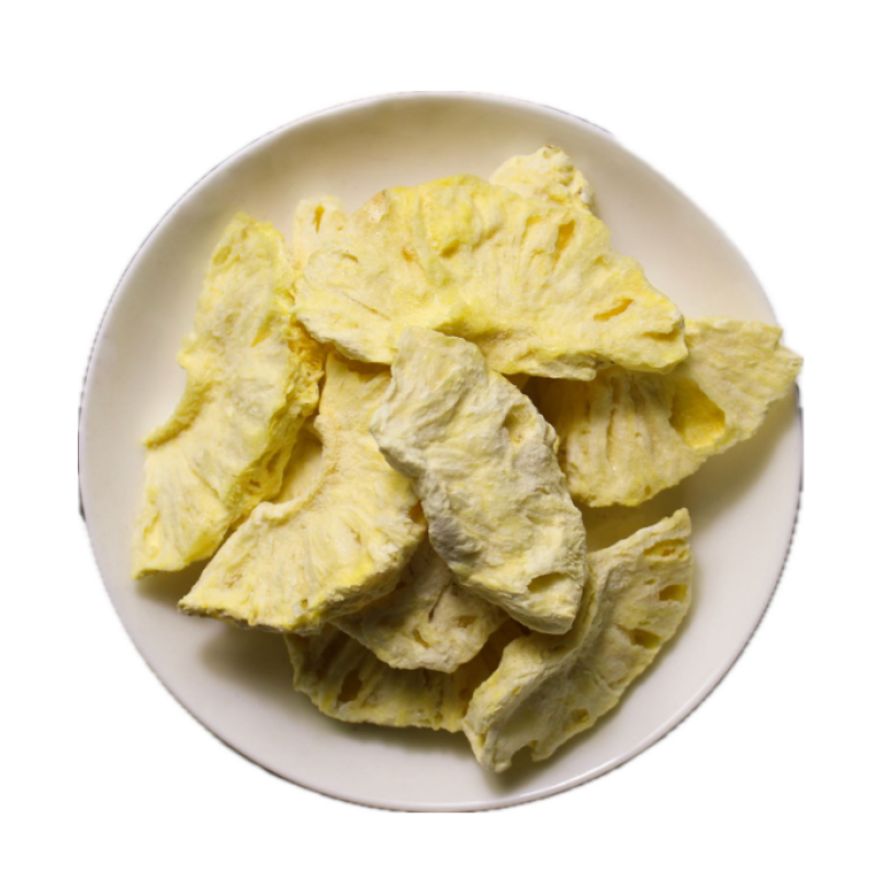 Freeze Dried Pineapple Manufacturer - Chunks Snack