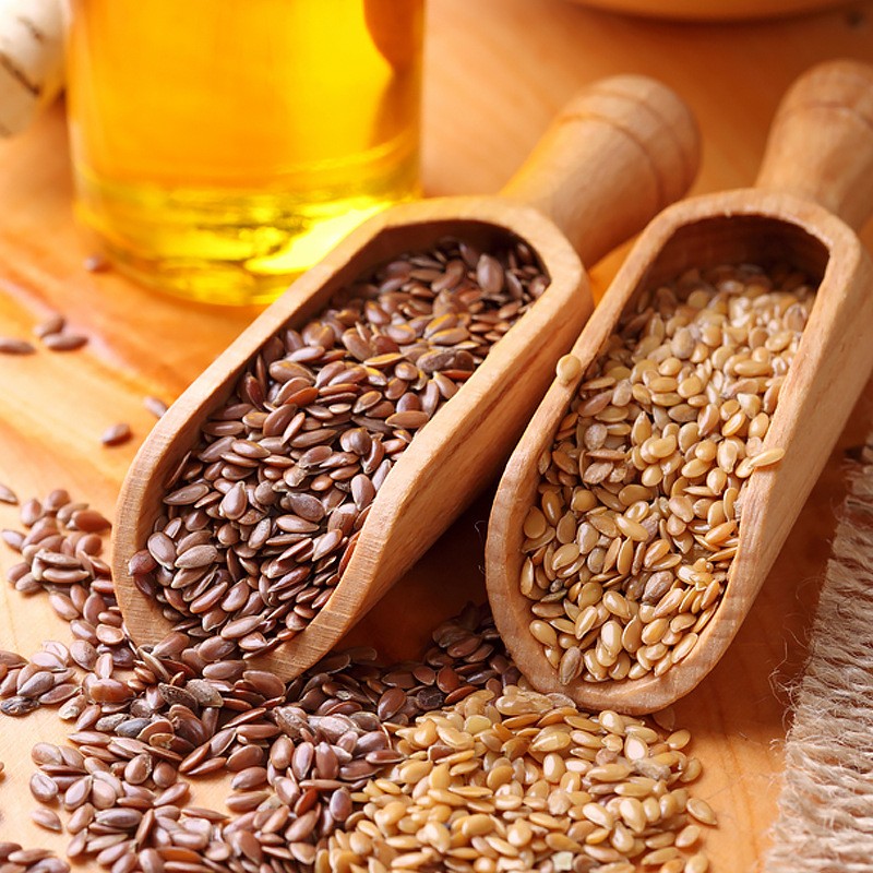 Flax Seeds Factory - Unhulled Oil Seeds Bulk
