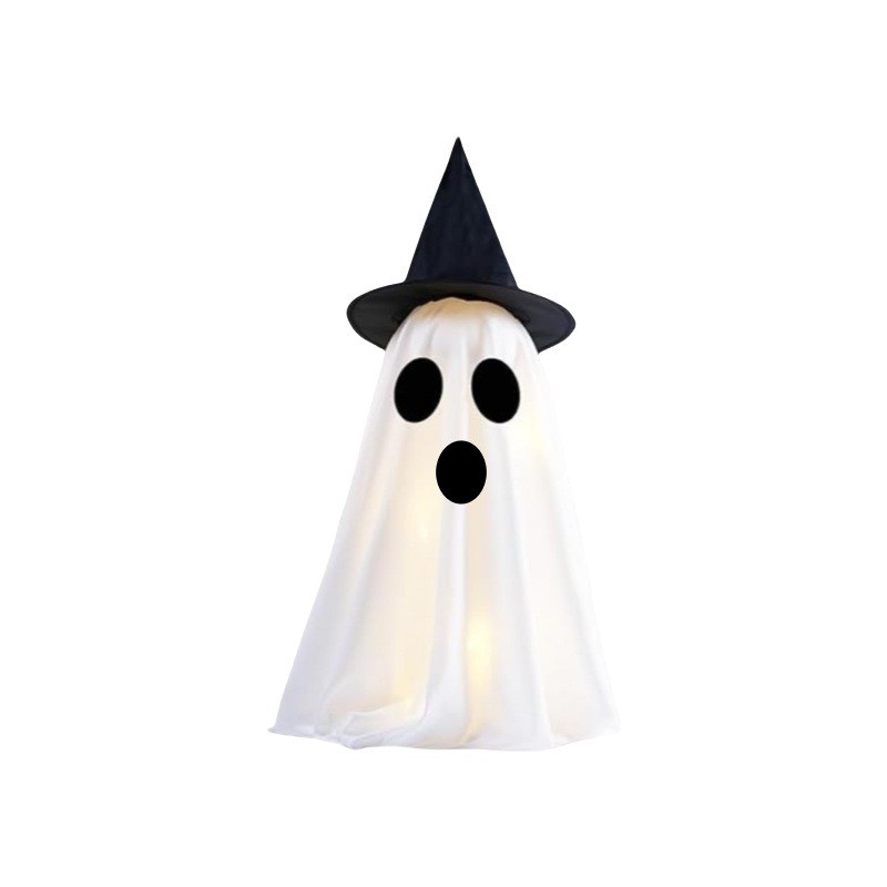 Halloween Outdoor Ghost Ornaments for Yard Garden Scary Decorations for Porch Desktop Haunted House Halloween Holiday Supplies