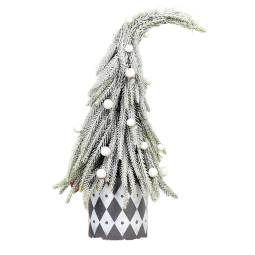 Mini 30cm Soft-Branch Christmas Tree Tabletop Ornament Snow-Covered for Home Parties Cross-Border Promotional Party Supplies