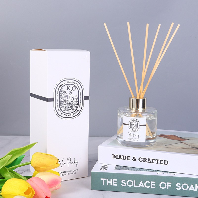 100ml Aromatherapy 5 Sticks Sticks Aroma Essential Bottles Eucalyptus Freshness Scented Home Fragrance Diffuser Purifying Air