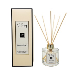 Factory Direct Sales 100ml High End Aromatherapy Reed Diffuser Fashionable Hotel Bedroom Long Lasting Fragrance