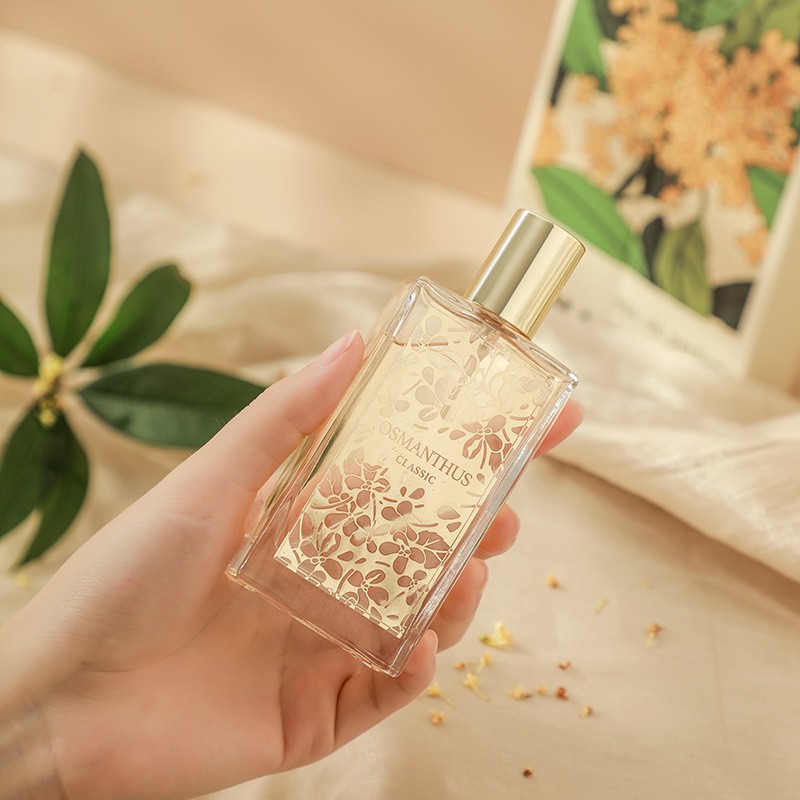 Wholesale Luxury Osmanthus Women Perfume High End Natural Floral Scent Light Fragrance Long Lasting 50ml Perfect Gift Box
