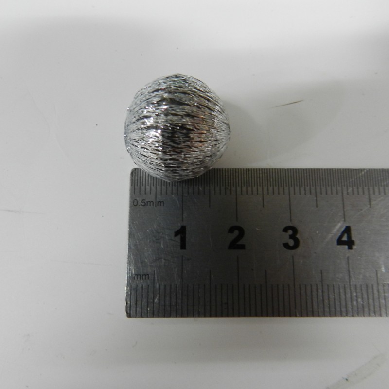 Holiday Tree Decor Foam Foundation Seasonal Gift Ornament Silk Pompon Decoration Hanging Component Gold Strand Sphere