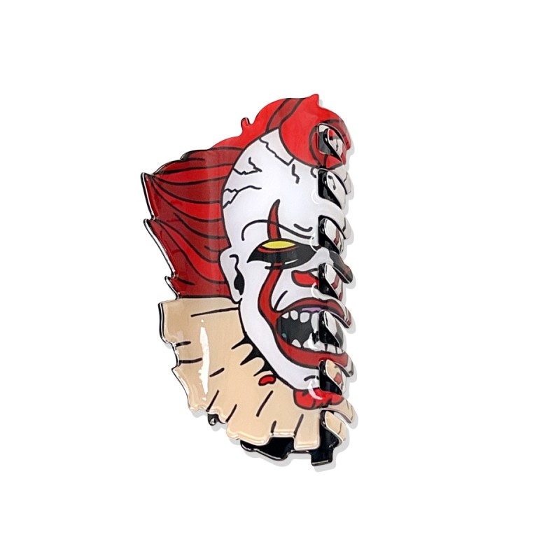 New Arrival Halloween Design Hairpin Horror Series Acrylic Hair Claw Bat Little Ghost Hair Card Girls Women's Hair Claw