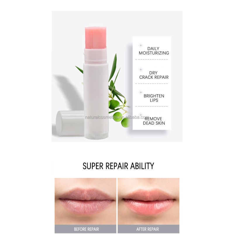 High Quality Organic Lip Balm Custom Private Label Long Lasting Moisturizing Jelly Makeup Makeup Lipbalm