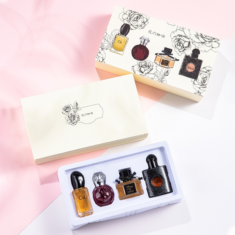 New Arrival 30ml Long Lasting Perfume 4pcs Set  Long Lasting Fragrance Fruit Flower Fragrance Women Perfume