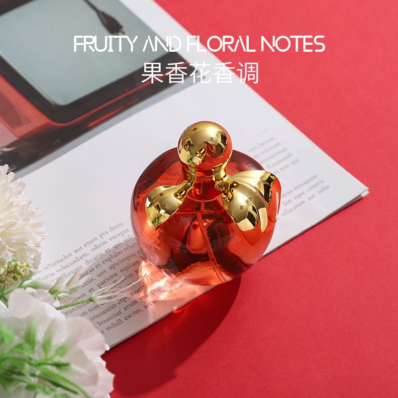 100ml Apple Eau De Toilette Spray Ladies Body Fragrance Flavored Perfume Enduring Scent Luxury Ladies Perfume Office Party