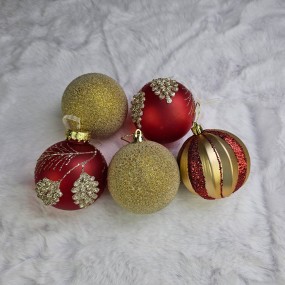 New Product Christmas Tree Decoration Premium Christmas Ball Set Combination High End Tree Ornaments Collection