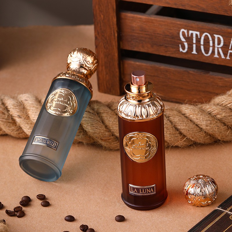High Quality Middle Eastern Arab Dubai Perfume Wooden Fragrance Neutral Long Lasting Remaining Fragrance Spray
