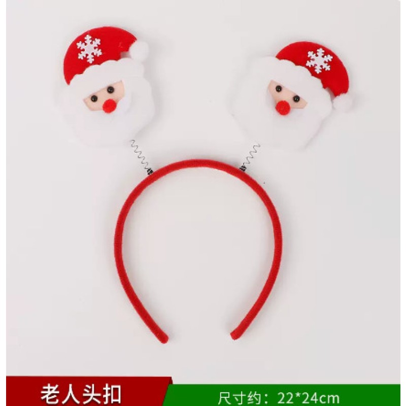 Christmas Moose Antlers Headband  Jingle Bells  Children Holiday Parties Festive Decorations Holiday Party Ornament Home Decor