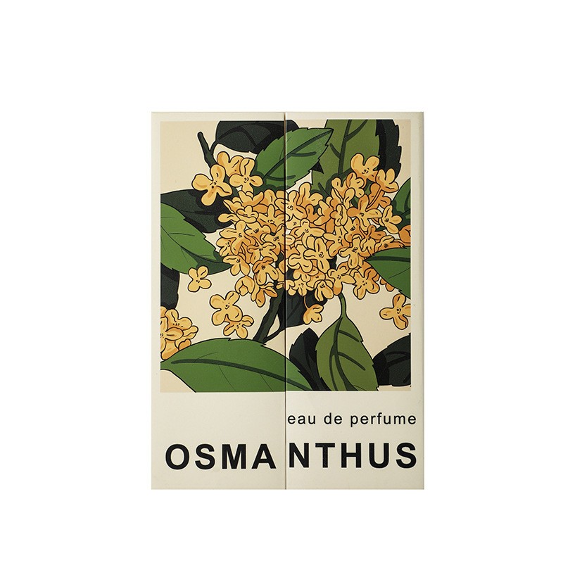 Wholesale Luxury Osmanthus Women Perfume High End Natural Floral Scent Light Fragrance Long Lasting 50ml Perfect Gift Box