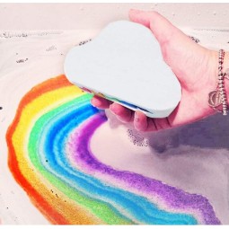 Bath Bomb Manufacturer - Rainbow Clouds Custom