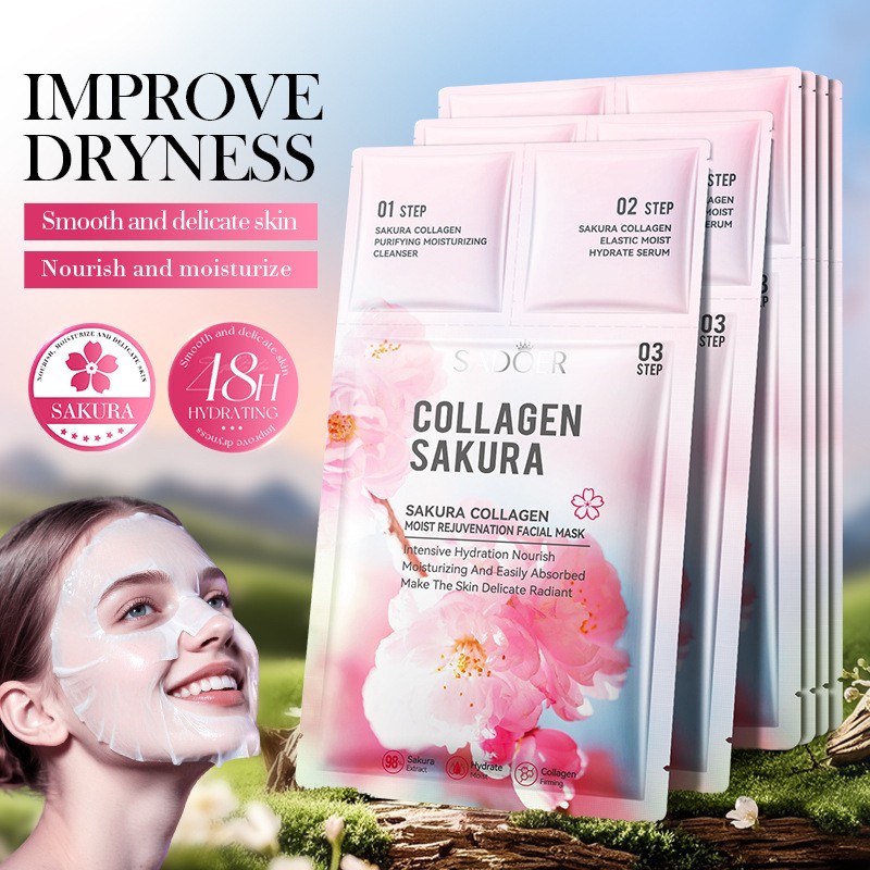 Collagen Mask Supplier - Sakura Trilogy