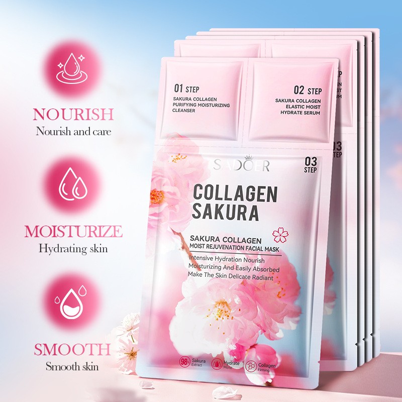 Collagen Mask Supplier - Sakura Trilogy