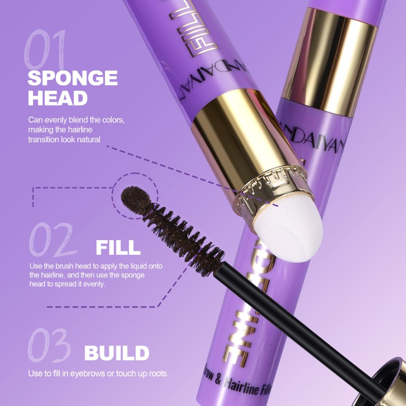 Eyebrow Gel Supplier - 3 in 1 Hairline Filling