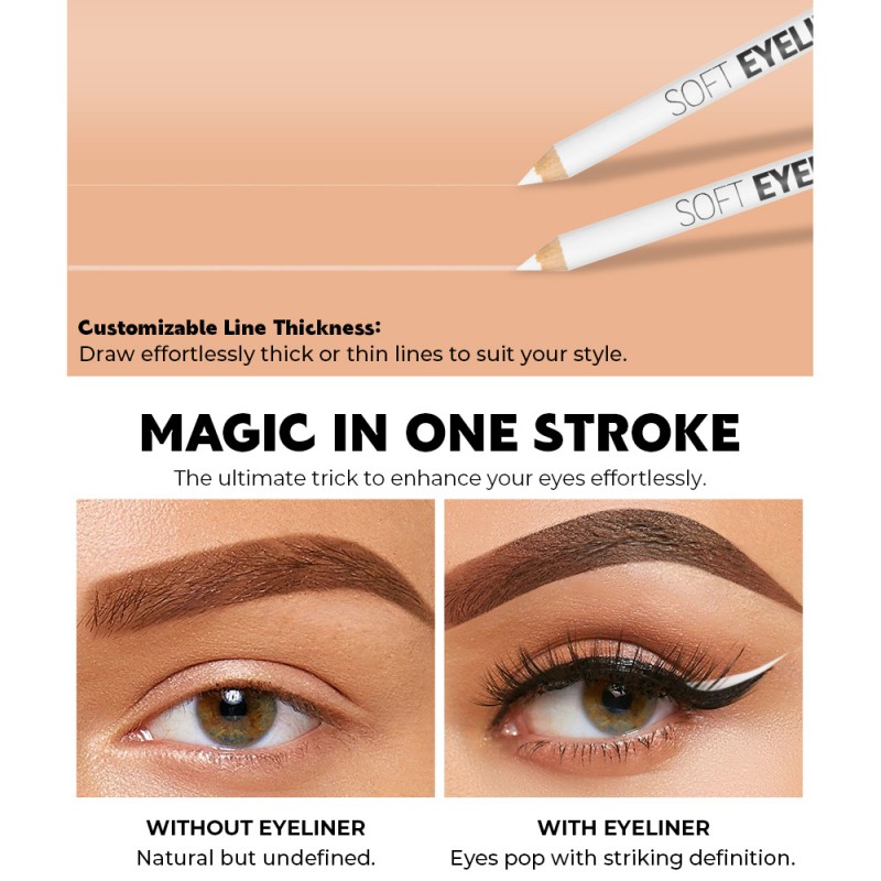 White Eyeliner Manufacturer - Matte Sensitive Skin