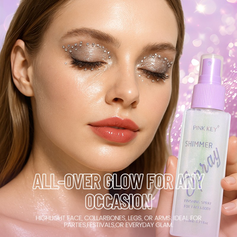 Body Glitter Supplier - Shimmery Bronzer Spray