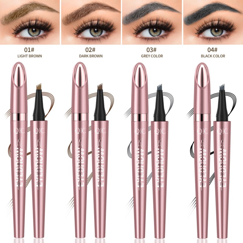 Brow Pen Factory - Rose Gold Square Brush Tip