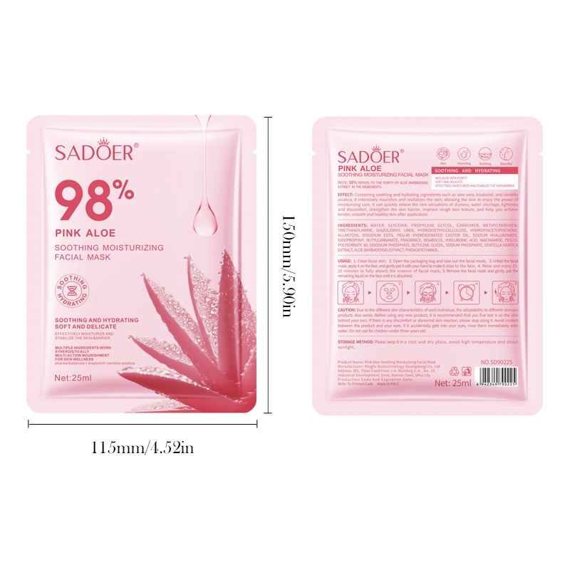 Aloe Mask Factory - Pink Moisturizing
