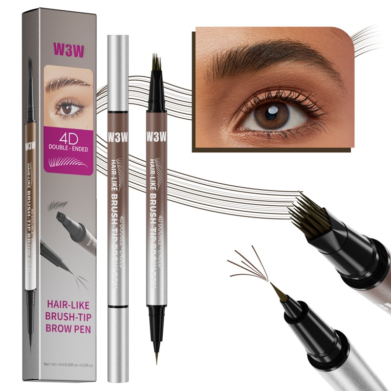 Brow Pen Factory - Double-ended Smudge-proof