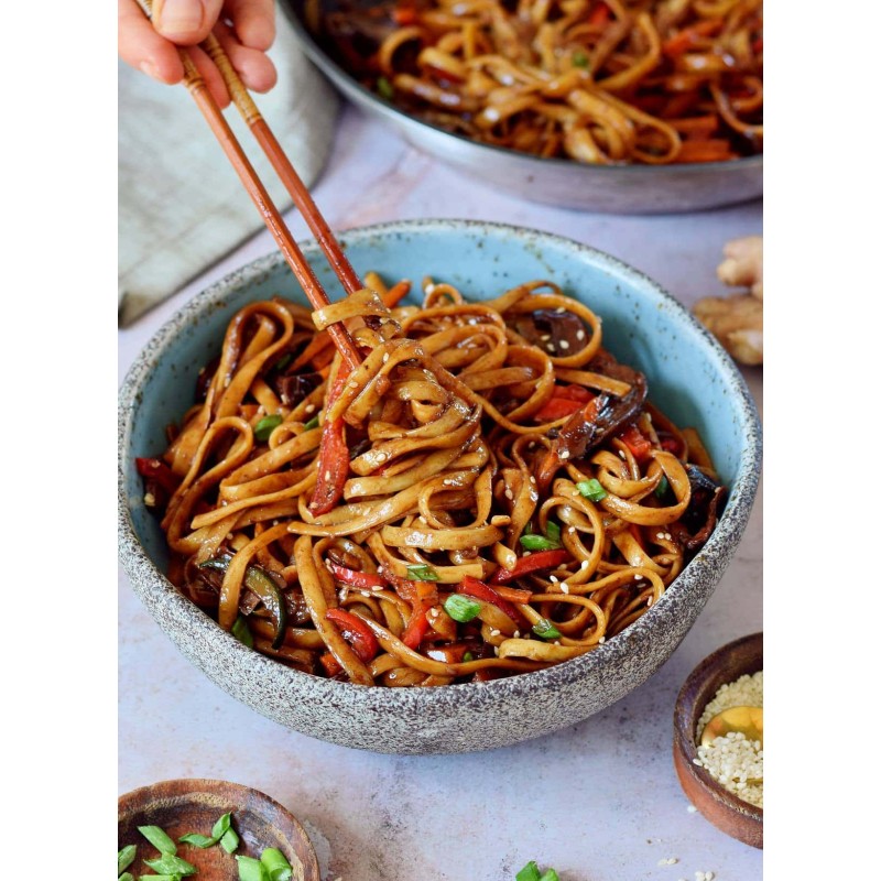 Organic Rice Noodles Manufacturer - Gluten Free Millet Brown