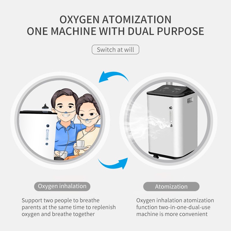 Hospital Oxygen Concentrator Supplier - Double Flow Nebulizer