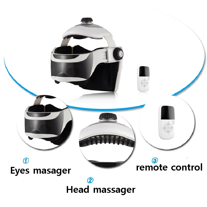 Head Massager Helmet Factory - Multifunctional Rechargeable