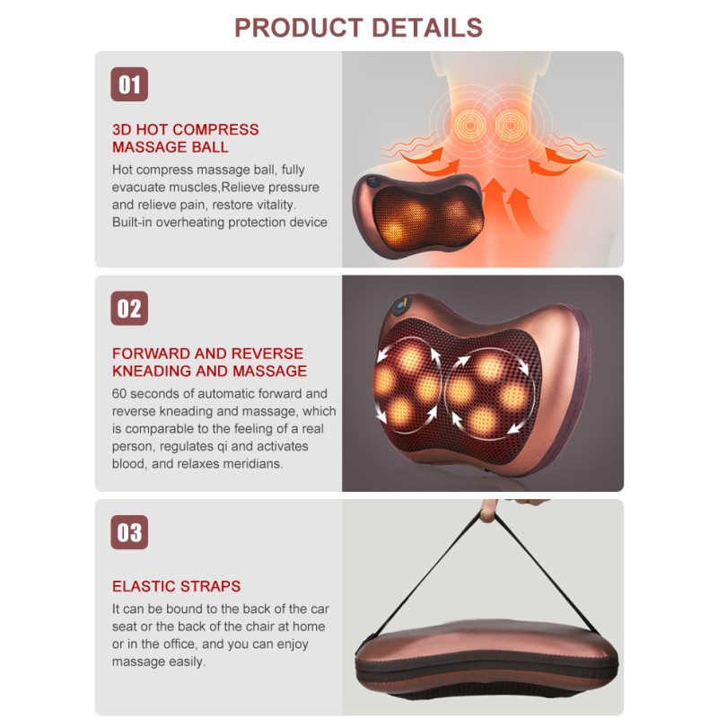 Heating Neck Pillow Manufacturer - Customizable Travel