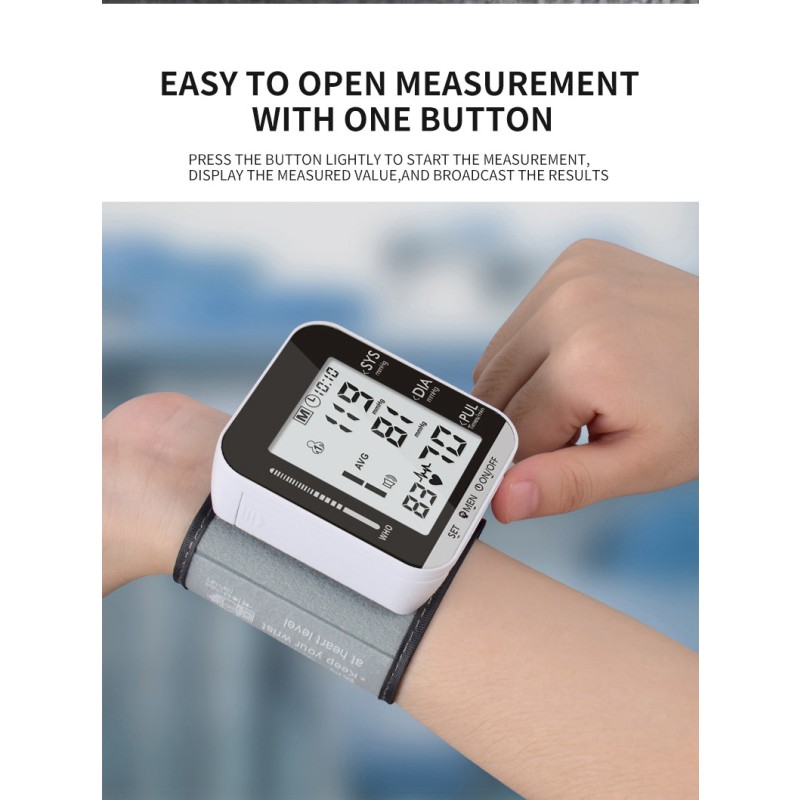 Blood Pressure Monitor Factory - Automatic Smart Wrist