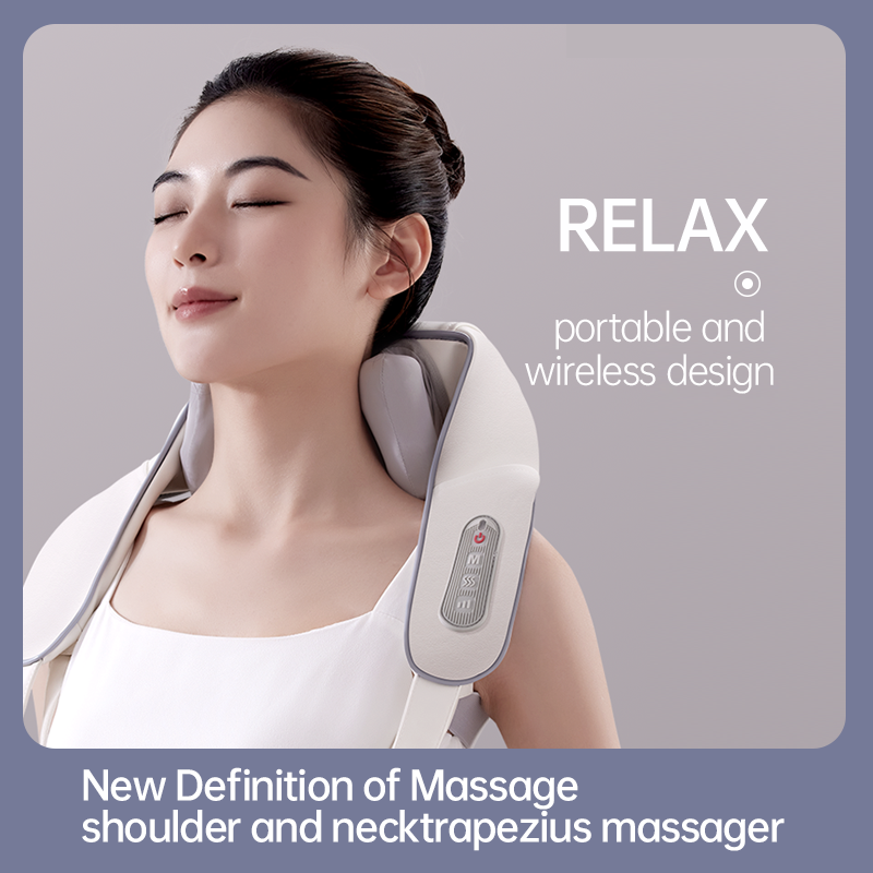 Wireless Shiatsu Massager Factory - Heat Therapy USB