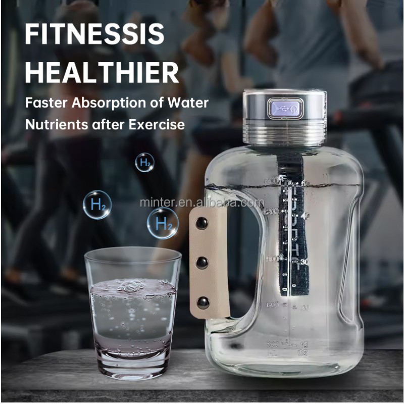 Hydrogen Water Generator Factory - 1500ml Tritan Bottle