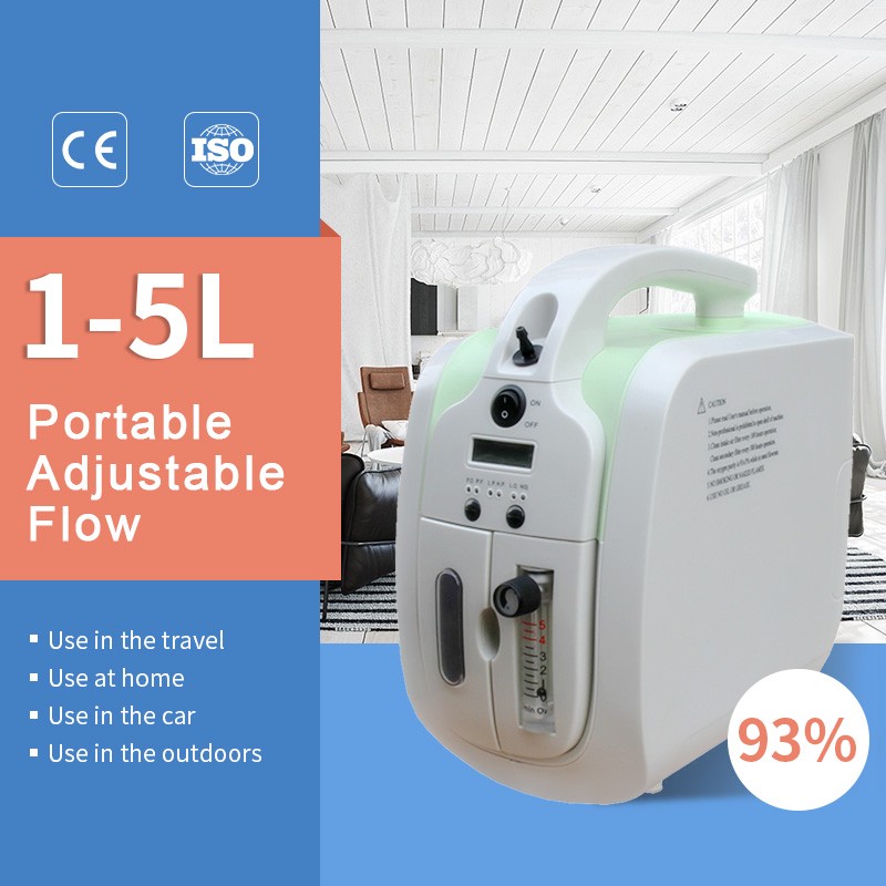 Portable Oxygen Concentrator Factory - ABS Material 1-3L