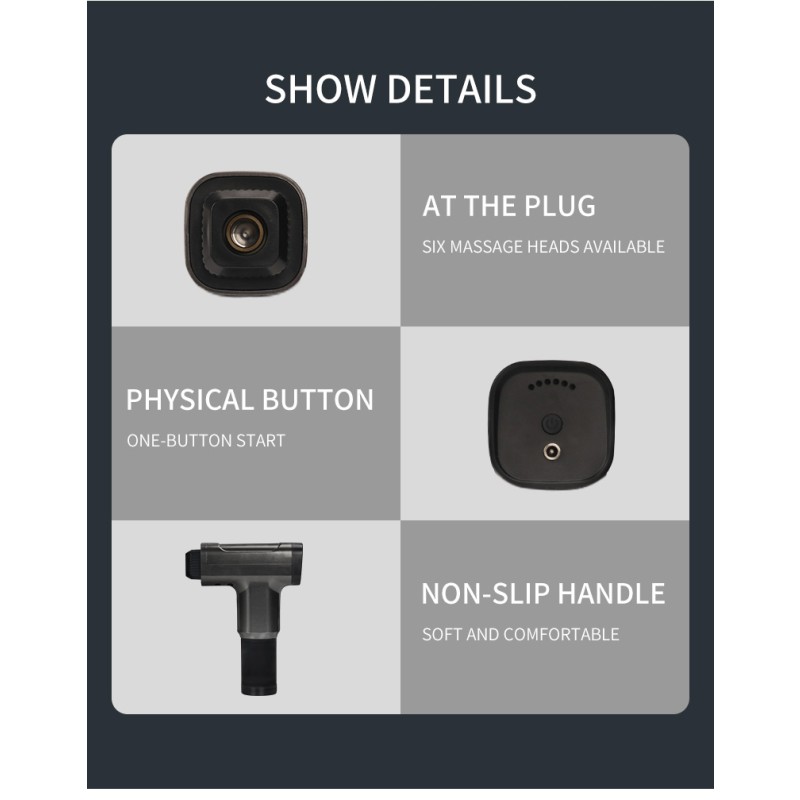 Professional Massage Gun Factory - Percussion Fascia Gun