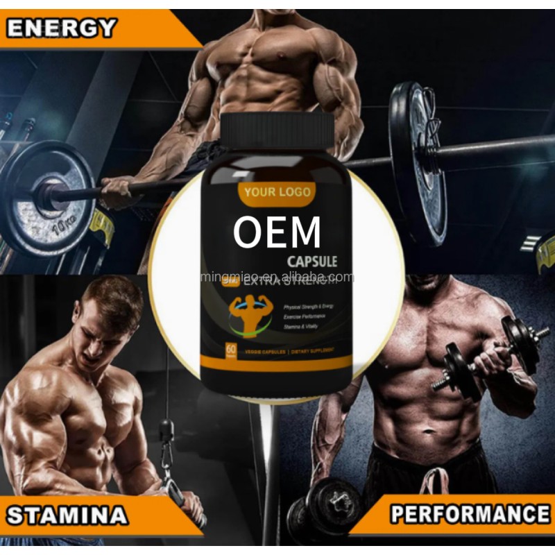 Men Vitality Capsules Factory - Plant Based Energy