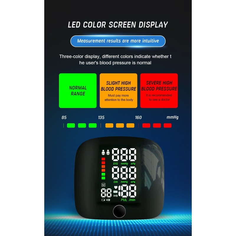 Digital BP Monitor Manufacturer - Automatic Wrist Type