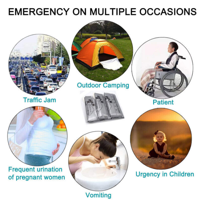 Urinal Bag Supplier - Disposable Portable 700ml