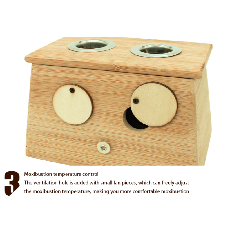 Moxibustion Box Supplier - Bamboo Single Double Hole