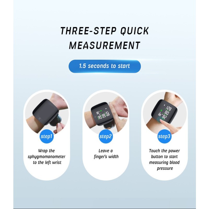 Wrist BP Monitor Supplier - Best Rechargeable Accurate