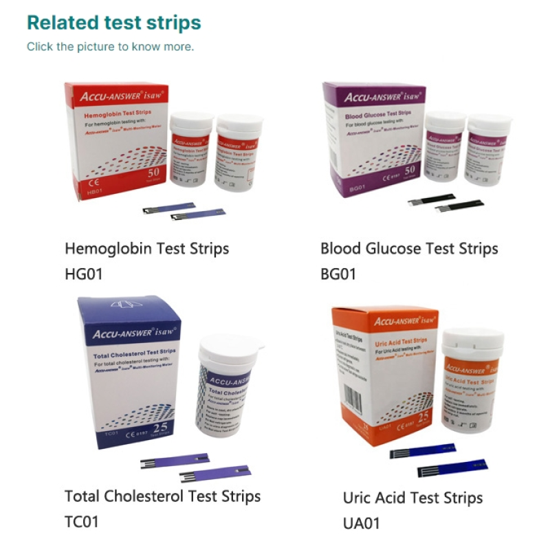 Blood Glucose Meter Supplier - 4 in 1 Multi Monitoring