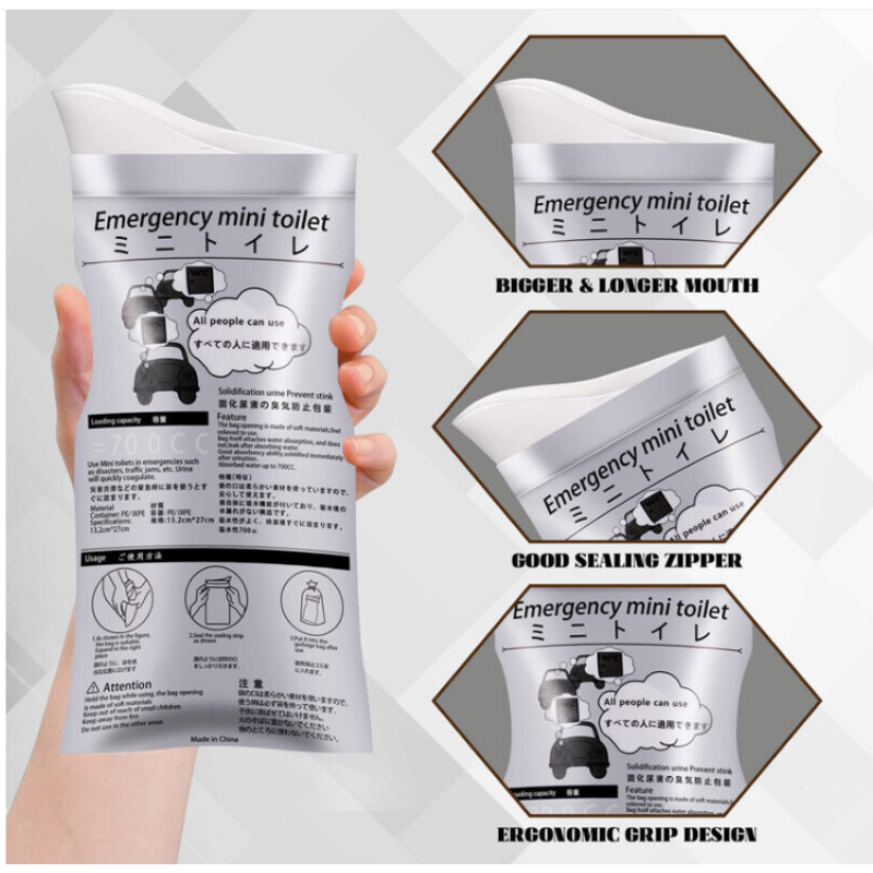 Urinal Bag Supplier - Disposable Portable 700ml