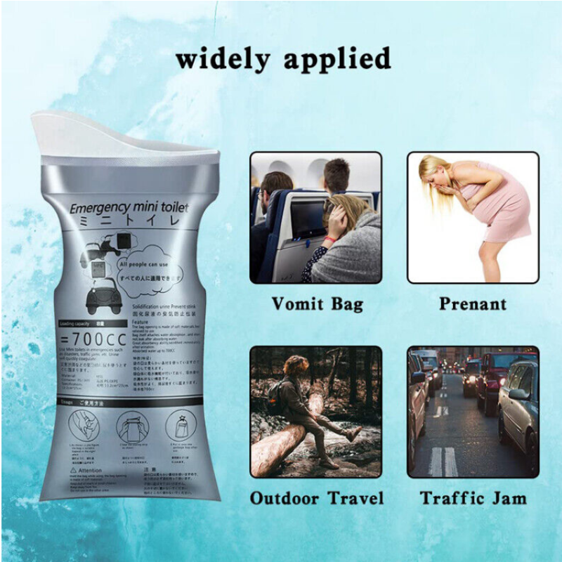Urinal Bag Supplier - Disposable Portable 700ml