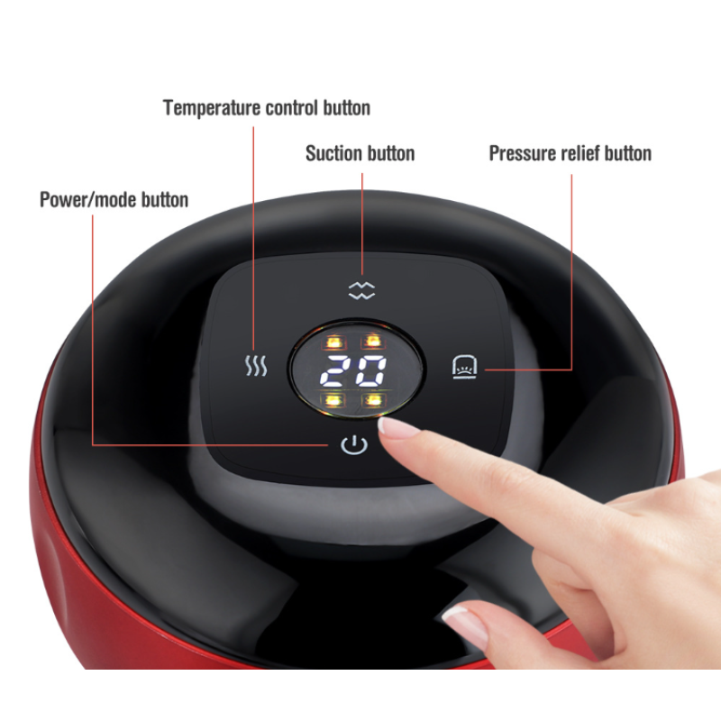 Electric Cupping Device Supplier - 12-Gear Air Breathing
