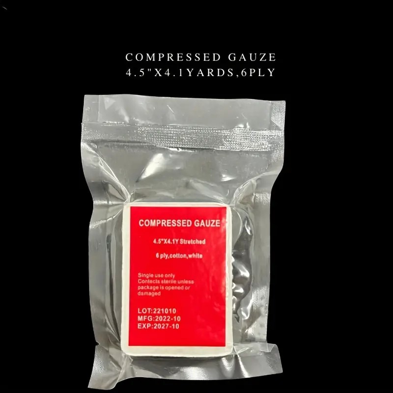 Compressed Gauze Manufacturer - Z-fold Vacuum Pure