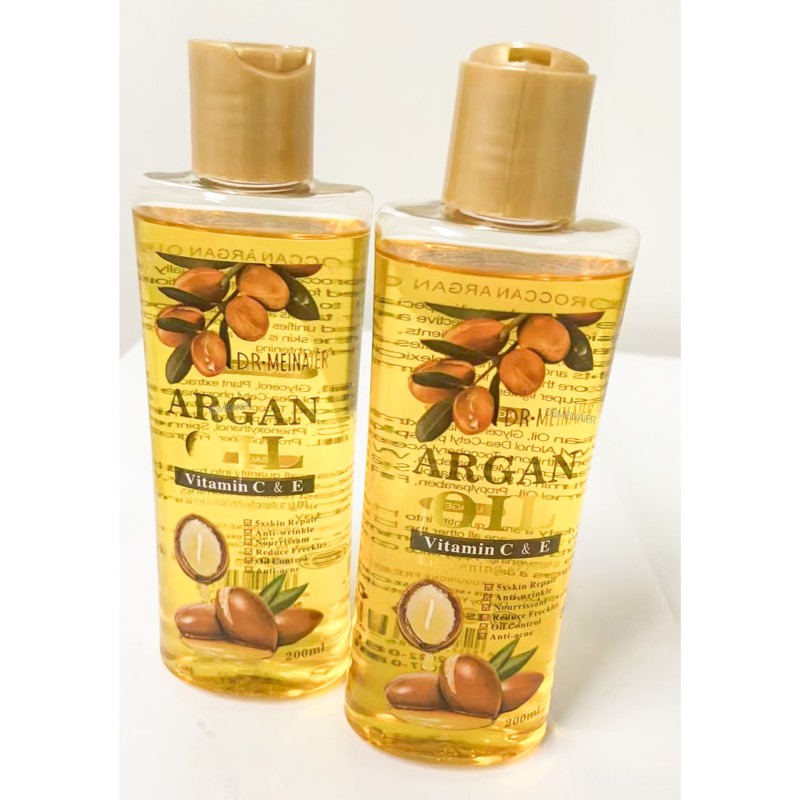 Wholesale 200ml Moroccan Argan Oil Softening Hair Care Vegetable Oil Moisturizing Skin Care Massage Oil