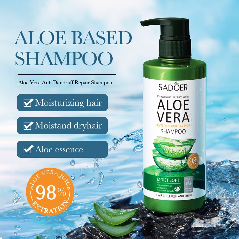 Hot-selling Organic Shampoo & Conditioner, Natural, Smooth, Anti-dandruff, Aloe Vera Shampoo for Men and Women