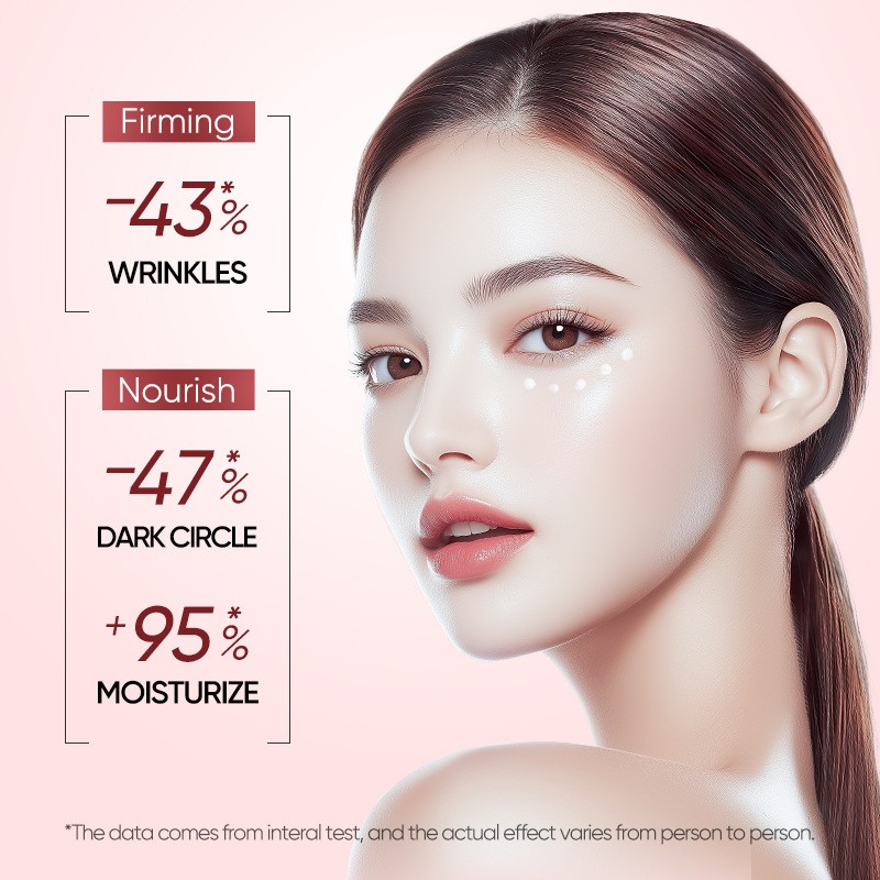 Wholesale Nicotinamide Hydrating Eye Cream Moisturizing Brightening Eye Treatment Dark Circles and Fine Lines Cream